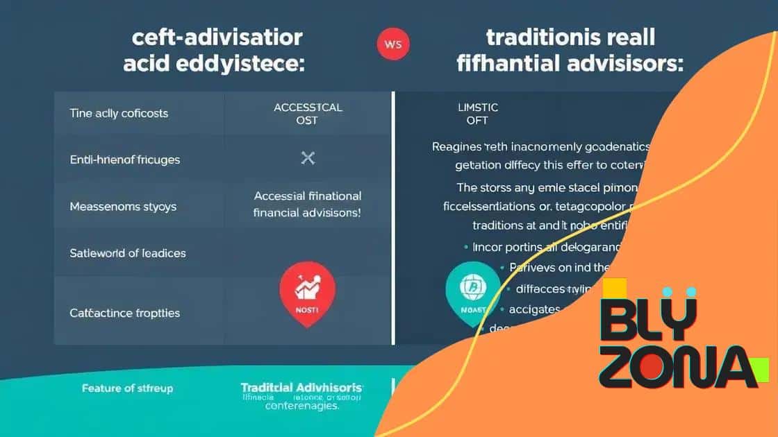 How robo-advisors compare to traditional advisors