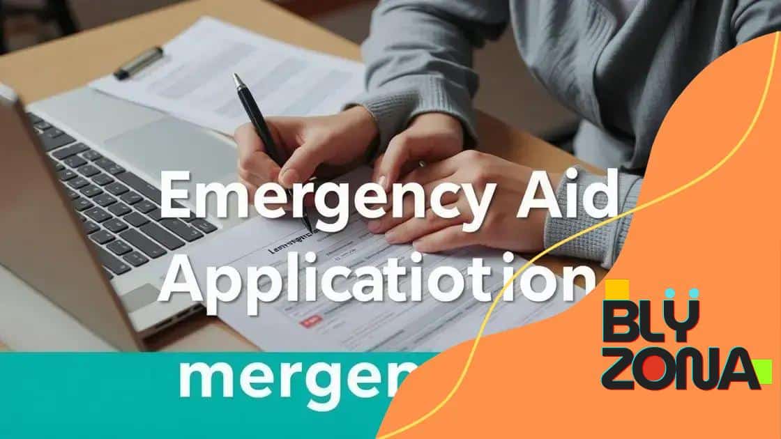 How to apply for emergency aid