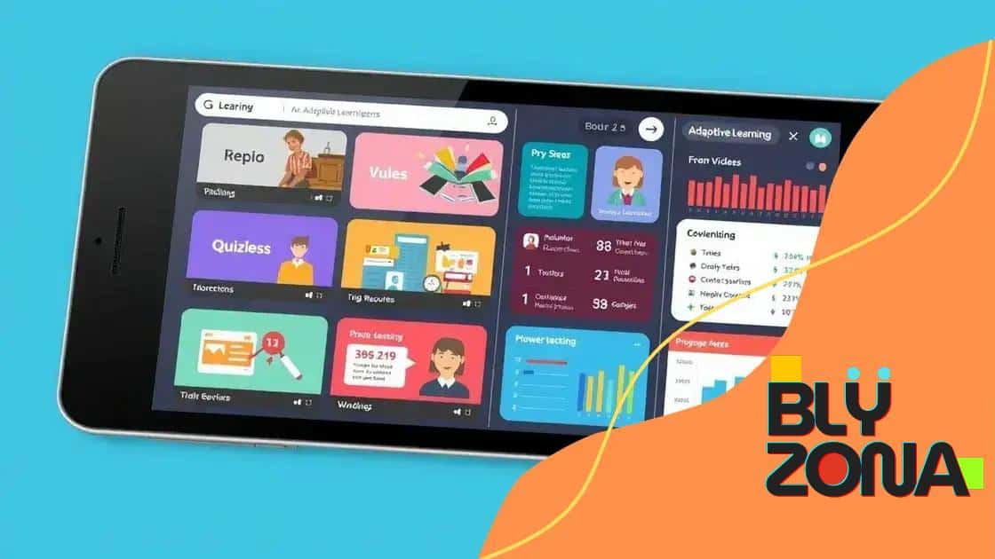 Key features of effective adaptive learning tools