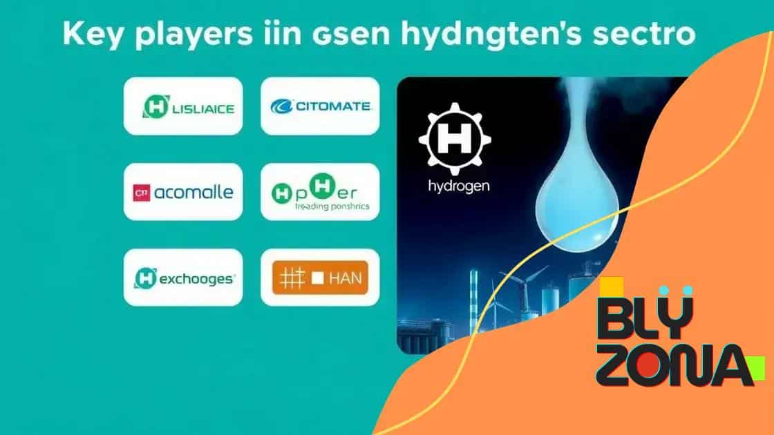 Key players in the green hydrogen sector