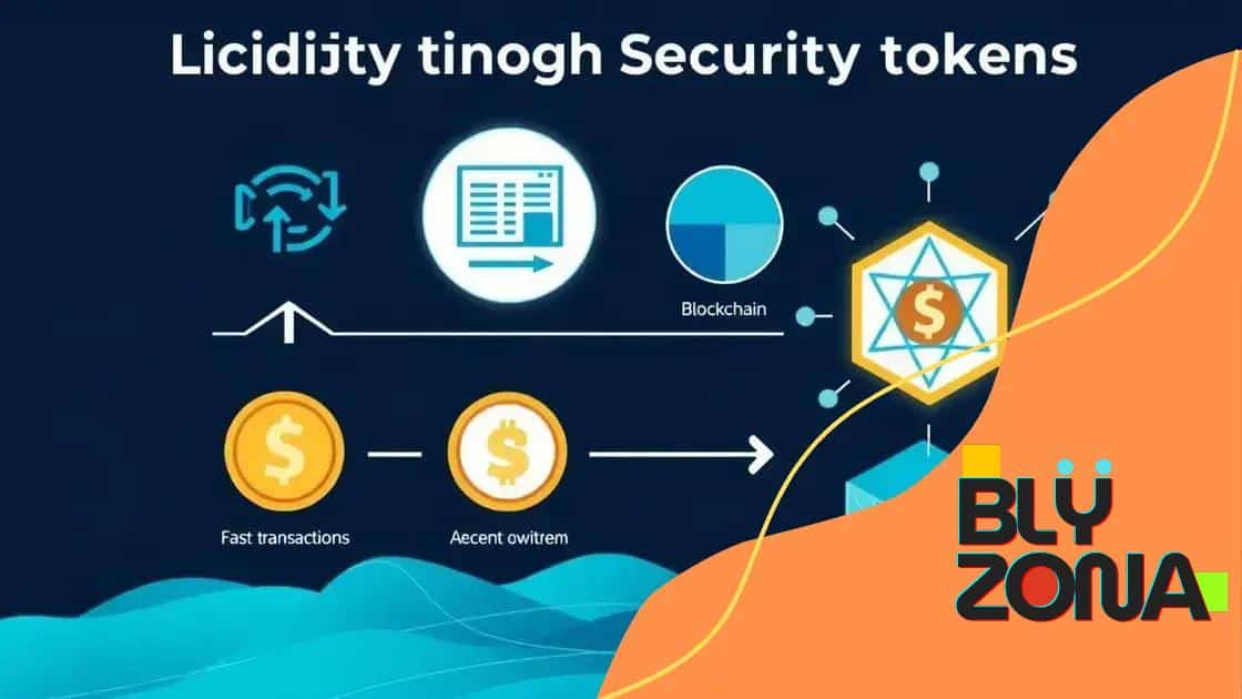 How security tokens enhance liquidity