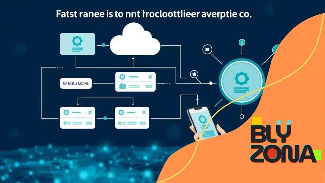 How blockchain accelerates loan processing