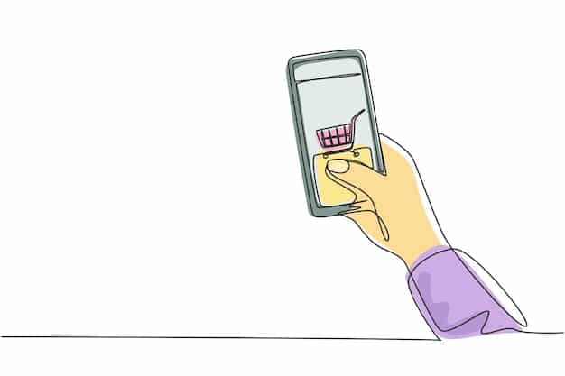 A stylized depiction of a seamless digital payment experience, with a hand holding a smartphone near a POS terminal, showing an instant reward redemption notification.