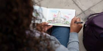 Master Travel Sketching: Capture Memories with Pen & Paper - Cover Image