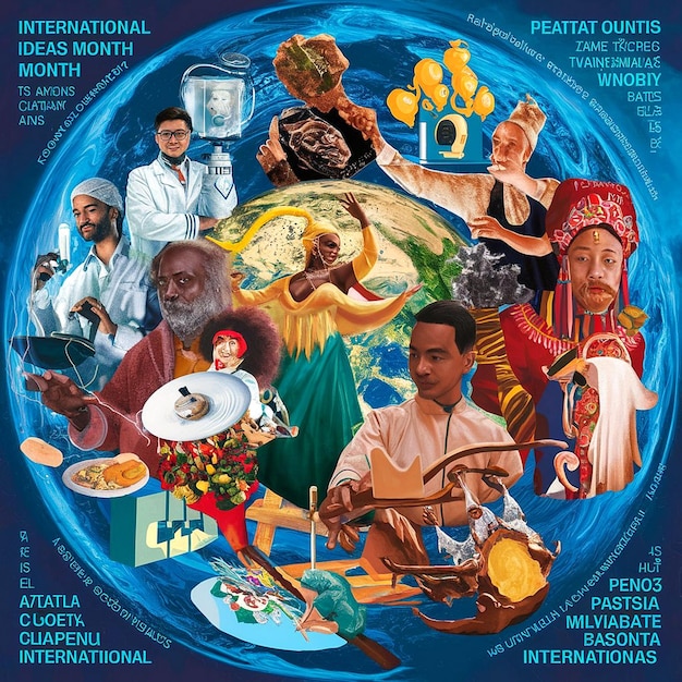 A collage of diverse cultural scenes from around the world, including traditional clothing, food, music, and architecture. The collage celebrates the richness and variety of human cultures, highlighting the importance of cultural sensitivity for responsible travelers. Related to 'Unlock Global Travel Secrets: Enroll in Our Advanced Geographic Literacy Course Before January 2026'.