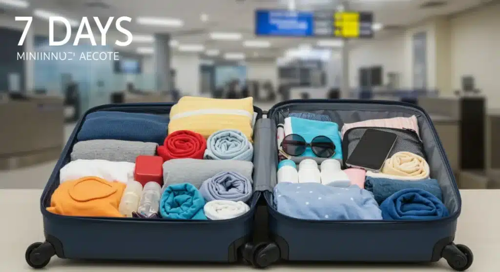 Efficient Packing: A 2026 Guide for 7-Day Trips to Minimize Baggage Fees by 15%